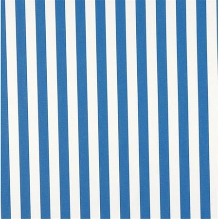 Designer Fabrics Designer Fabrics B485 54 in. Wide Blue; Striped Indoor & Outdoor Marine Scotchgard Upholstery Fabric B485